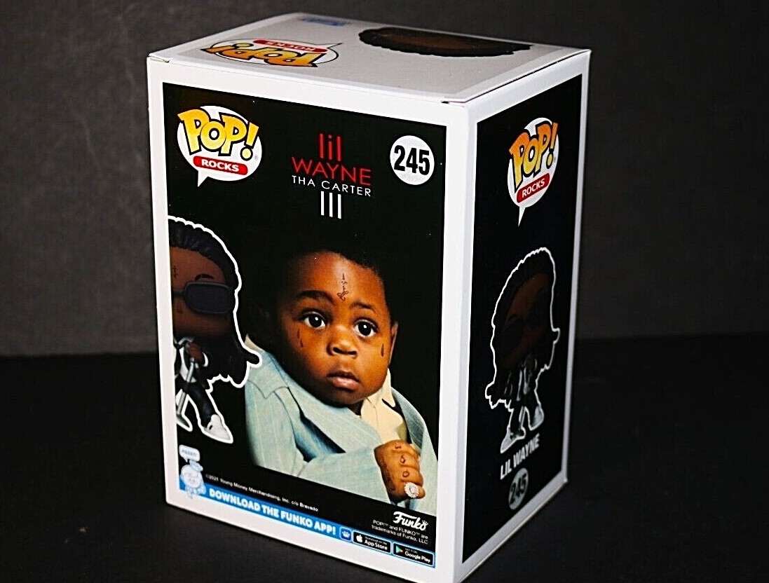 Funko x LIL WAYNE : Pop Rocks #245 & Funko Gold - Lil Weezy
