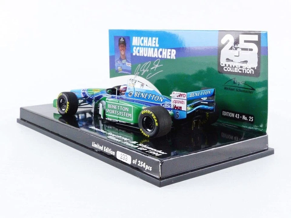 Mminichamps 1/43 Benetton Ford B194 M. Schumacher Japón GP Especificación 1994 JP Foto 3 de 4