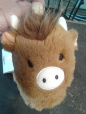 Cutest Scottish Coo Unisex Warming Earmuffs NWT Cache-Oreilles Chauffants