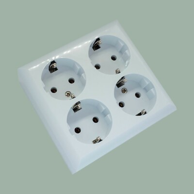 Schuko EU Euro AC Power Outlet for outher easy montage  Continental 