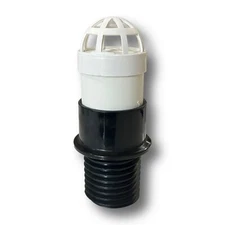 T-H Marine 1.5" Overflow Drain Tube w/ Screen and Drilled Cap ODT-2T-0.5MAV