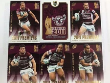 Select 2011 Manly NRL Premiership Commemorative Card Set (25)-2000 sets 
