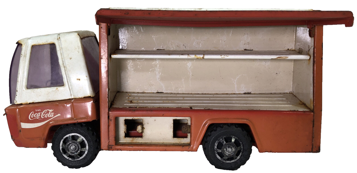 Vintage Buddy L Coca Cola Pressed Steel 9