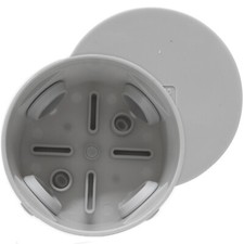Round Junction Box 80mm x 40mm IP44 Outside use for CCTV and Lighting Cables
