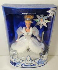 NEW 1996 Walt Disney's Cinderella Holiday Princess 1st in a Series Mattel 16090