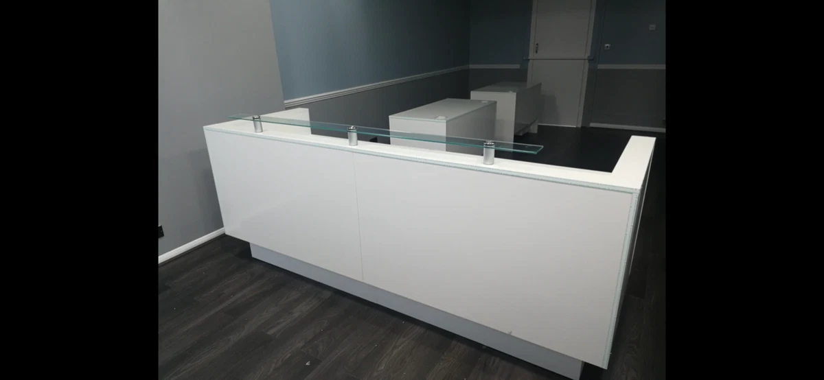 Ebay 2024 glass desk