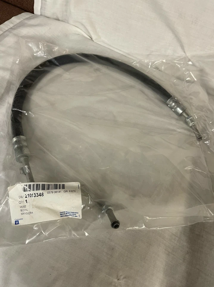 1995-2002 SATURN ШЛАНГ ДАВЛЕНИЯ ГИДРОУСИЛИТЕЛЯ РУЛЯ GM 21013348 НОВЫЙ ИЗ СТАРЫХ ЗАПАСОВ OEM - Изображение 4 из 4