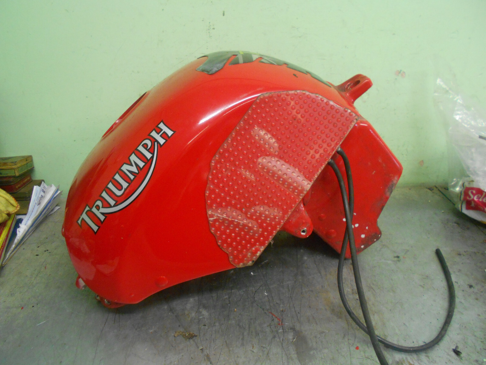 triumph T595 fuel tank eBay
