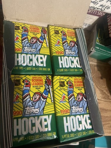 1990-91 Topps Hockey Neu 36er-Packungen - Bild 6 von 8