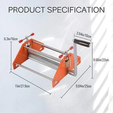 Printing Press Basic Etching Press Steel Printing Machine Size 11" x 10" x 6.8"