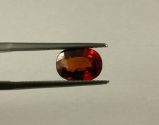 Sparkling Red Rhodolite Garnet Gem - 8 X 10 X 5.5 MM - 3.65 Cts - Oval Cut