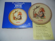 Goebel Jahresteller 1978 - mit Originalkarton (meine Art.-Nr. 1978-6)