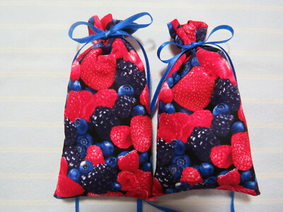 Strawberries/Blueberries 5''X2'' Sachet-'Fresh Strawberry Scent'-296-1