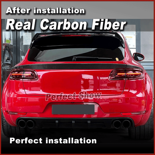 Se adapta a Porsche Macan 14-18 alerón trasero de carbono alerón labio alerón trasero - Imagen 4 de 10