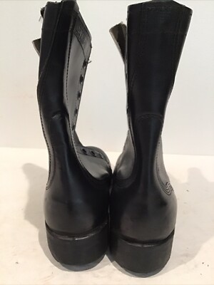 NEW 1984 MILITARY BLACK LEATHER RO-SEARCH sz11.5 TACTICAL BOOTS LD 6555 VTG New 1984 RO-Search Black Combat Boots sz 5 1/2 XN  main image 4
