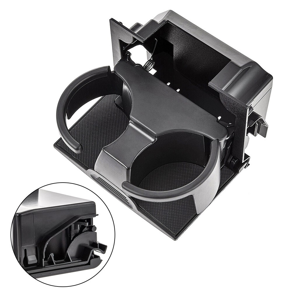 Rear Center Console Cup Holder Black for Nissan for frontier