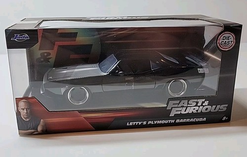 Fast & Furious Letty's Plymouth Barracuda 1:24 Jada Diecast
