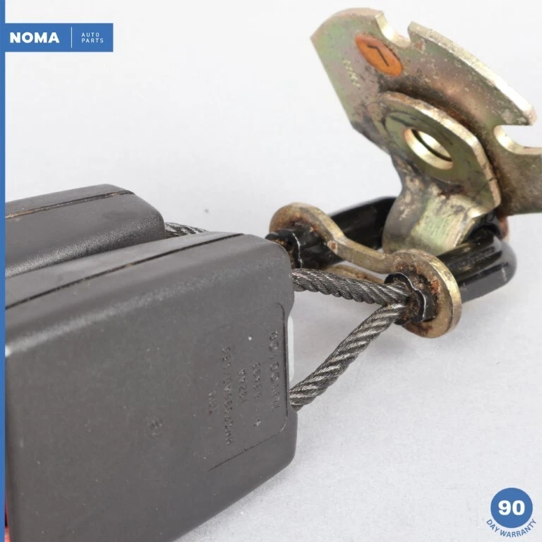 Задняя левая и центральная двойная пряжка ремня безопасности 98-03 Jaguar XJ8 XJR X308 от оригинального производителя - Изображение 3 из 4