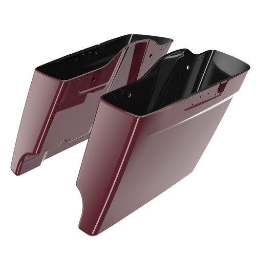 Alforja estirada Advanblack CRIMSON RED SUNGLO se adapta a Harley Street Road Glide - Imagen 4 de 10