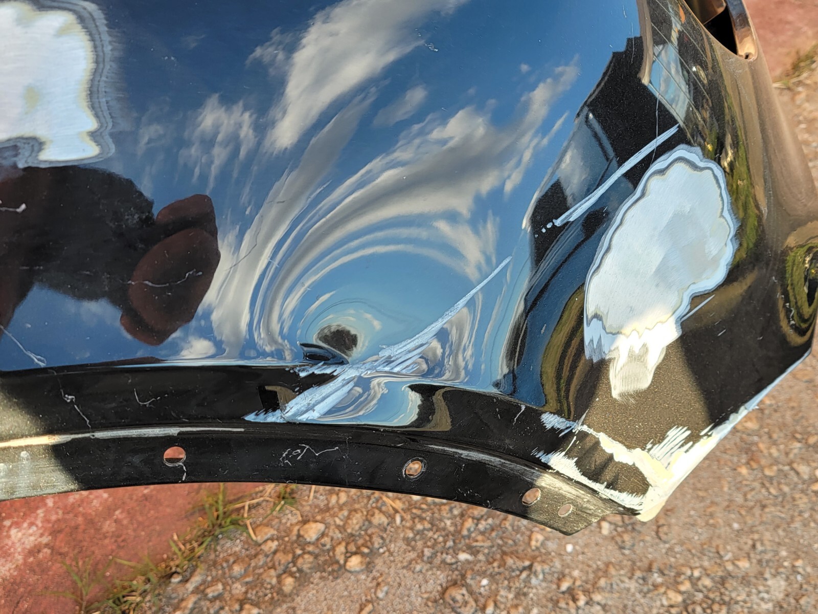 2020-2022 Bentley Bentayga Black Front Right Passengers Side Fender Shell 