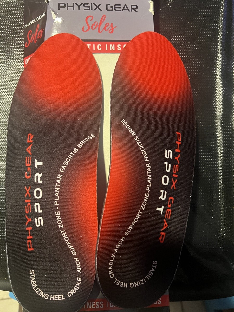 Gear Sport Physix Gear Insoles Shoe Physix Gear Sport Orthotic Inserts