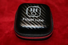 USA SELLER : Fidget Cube Toy Carrying Case padded with Zipper (perfect Gift)