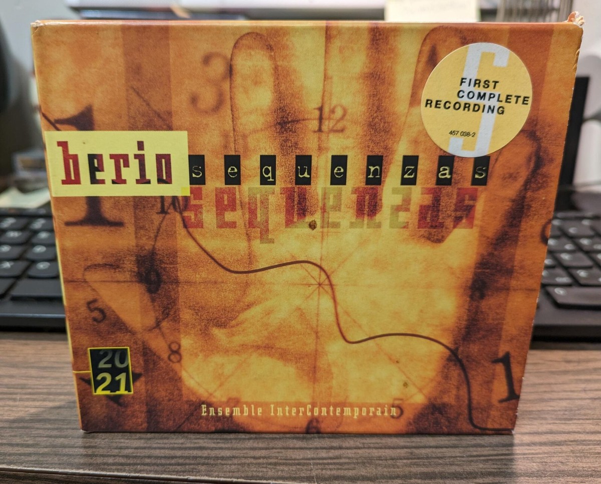 CD) Berio: Sequenzas - ENSEMBLE INTERCONTEMPORAIN - 2CDs- DG