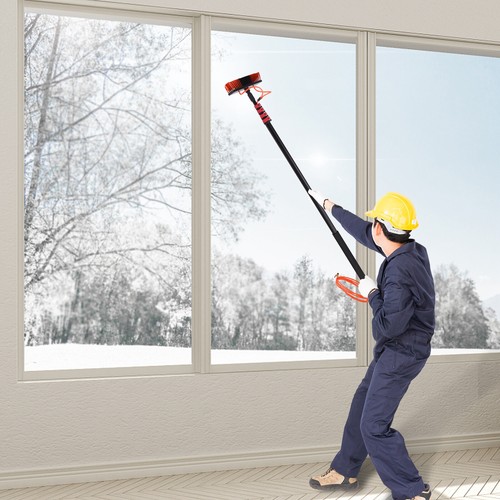 20FT Water Fed Pole Cleaning Brush Tool For Window+ Solar Panel Clean Washing