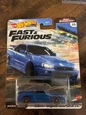 Hot Wheels Nissan Skyline Gtr Fast And Furious Fast Stars Bnr34 Hot Wheels Nissan Skyline Gtr Fast And Furious Fast Stars Bnr34