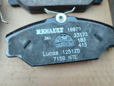 Plaquette de frein Renault SCENIC
