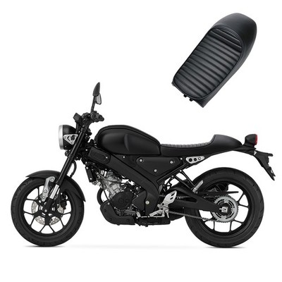 Sitzbank für Cafe-Racer Umbau mit Höcker Craftride Hump schwarz C-Ware