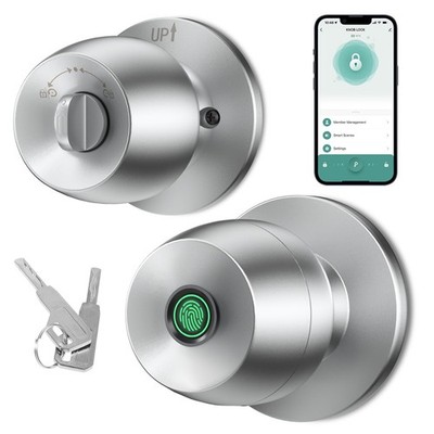 Fingerprint door knob, smart door knob, intelligent biometric fingerprint doo