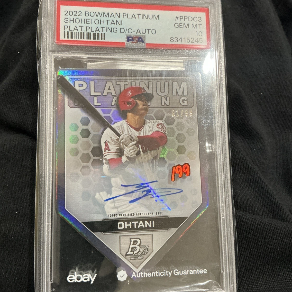 2022 Bowman Platinum - Shohei Ohtani #PPDC-3 for sale | eBay