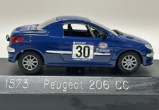 Peugeot 206cc French Rally 0race Car Model Toy Diecast 143 Scale Solido