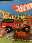 VHTF Hot Wheels Ford Bronco Black Top Variation Red #21 Excellent Vintage 80s