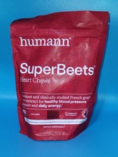 HumanN - SUPER BEETS Heart Chews, 60 Count, New  Sealed EXP: 06/2027