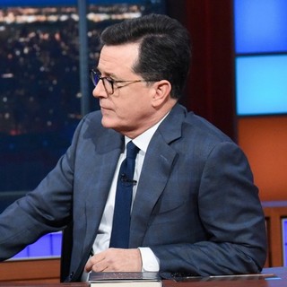 STEPHEN COLBERT'S NECKTIE worn on Ep. #522 of THE LATE SHOW AUTOGRAPHED
