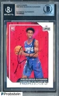 #2 Shai Gilgeous-Alexander Signed 2018-19 Hoops #262 RC Rookie BGS BAS AUTO