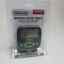 Moultrie Universal Digital Timer II For 6v Or 12v Wildlife Feeders 