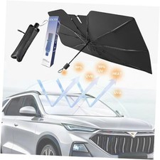 Car Windshield Sun Large (59 * 33in) Vent Car Windshield Sun Shade Umbrella
