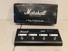 Marshall PEDL-00045 Interruttore a pedale 4 vie per chitarra Marshall JVM Fender Gibson