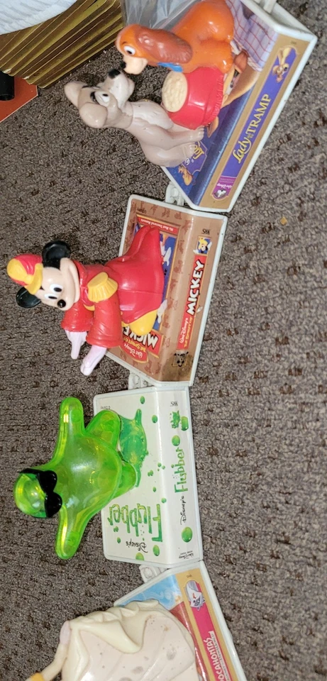 McDonalds Happy Meal 1998 Disney VHS Tren Móvil Juguetes Mickey - Juego Completo (6) Foto 3 de 4