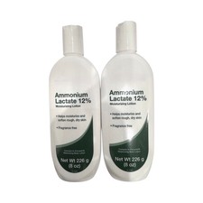 Major Ammonium Lactate 12  pack of 2 8 oz each