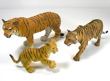 Lot of Tiger figures by Schleich  Safari Ltd.