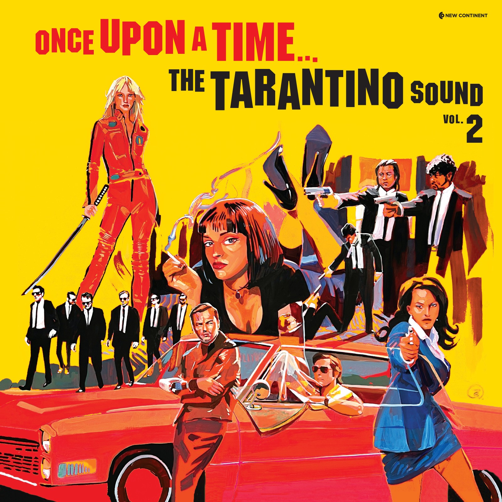Aa.Vv. The Tarantino Sound Vol.2 1 LP 180G Limited Yellow Vinyl