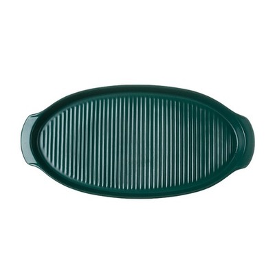 1pc Keramik Binaural Backblech Oval Lebensmittel Teller Küche Backblech