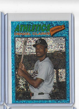 2026 Topps Heritage Denzel Clarke #324 - Athletics- Blue Sparkle Parallel