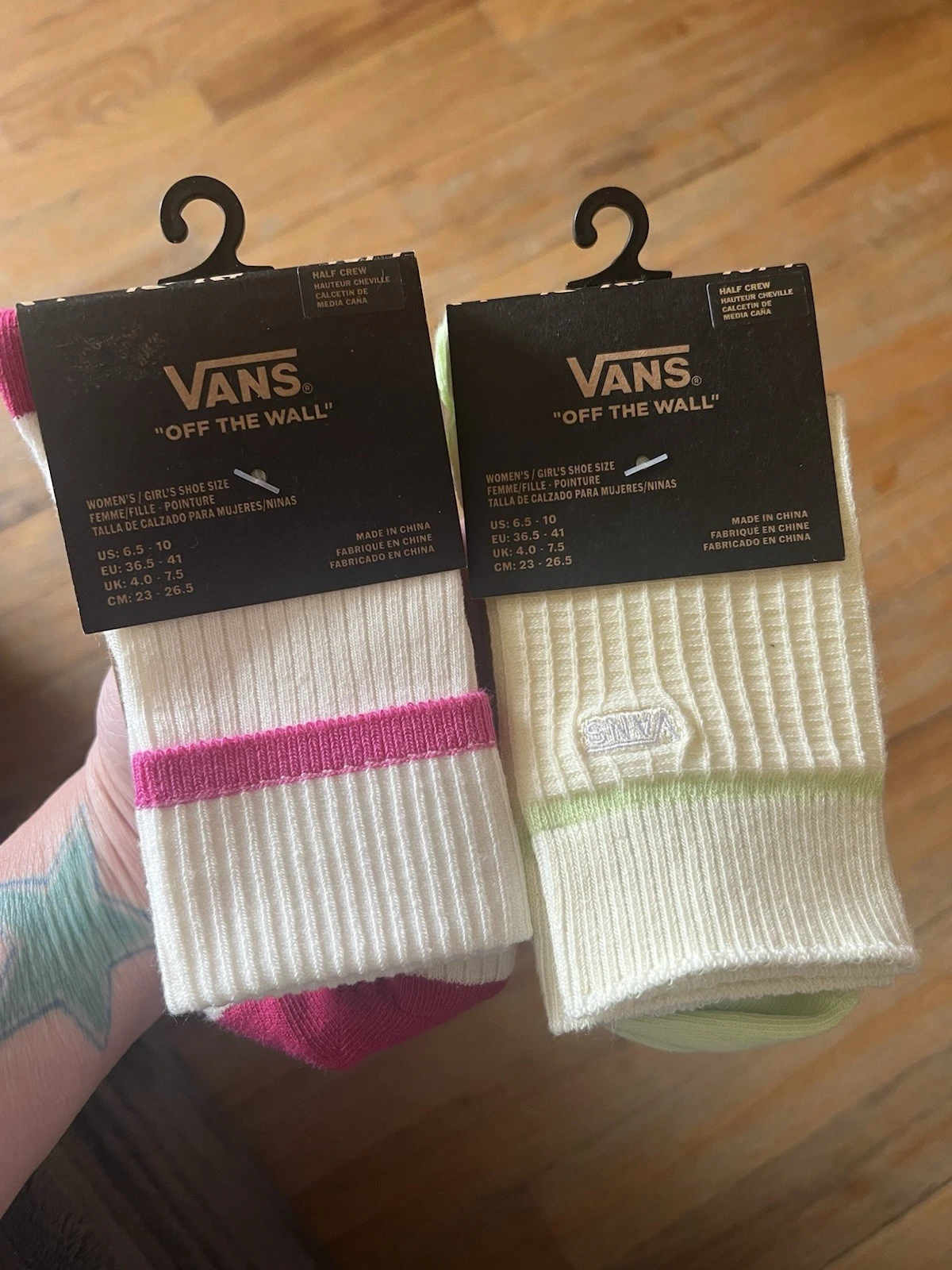 Vans Women’s Ankle Socks Set Of 2