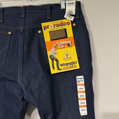 Rigid Wrangler Cowboy Cut 13MWZ Original Fit Jeans Men's - Rigid Indigo  35x32