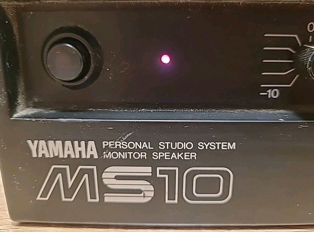 YAMAHA MS10 スピーカー ビンテージ】ヤマハ YAMAHA MS10｜モニタースピーカー - メルカリ
